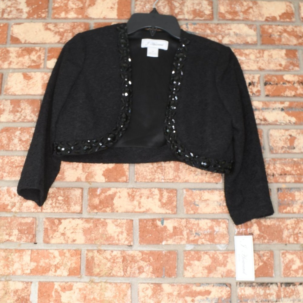 J Howard Black Shrug  NWT
